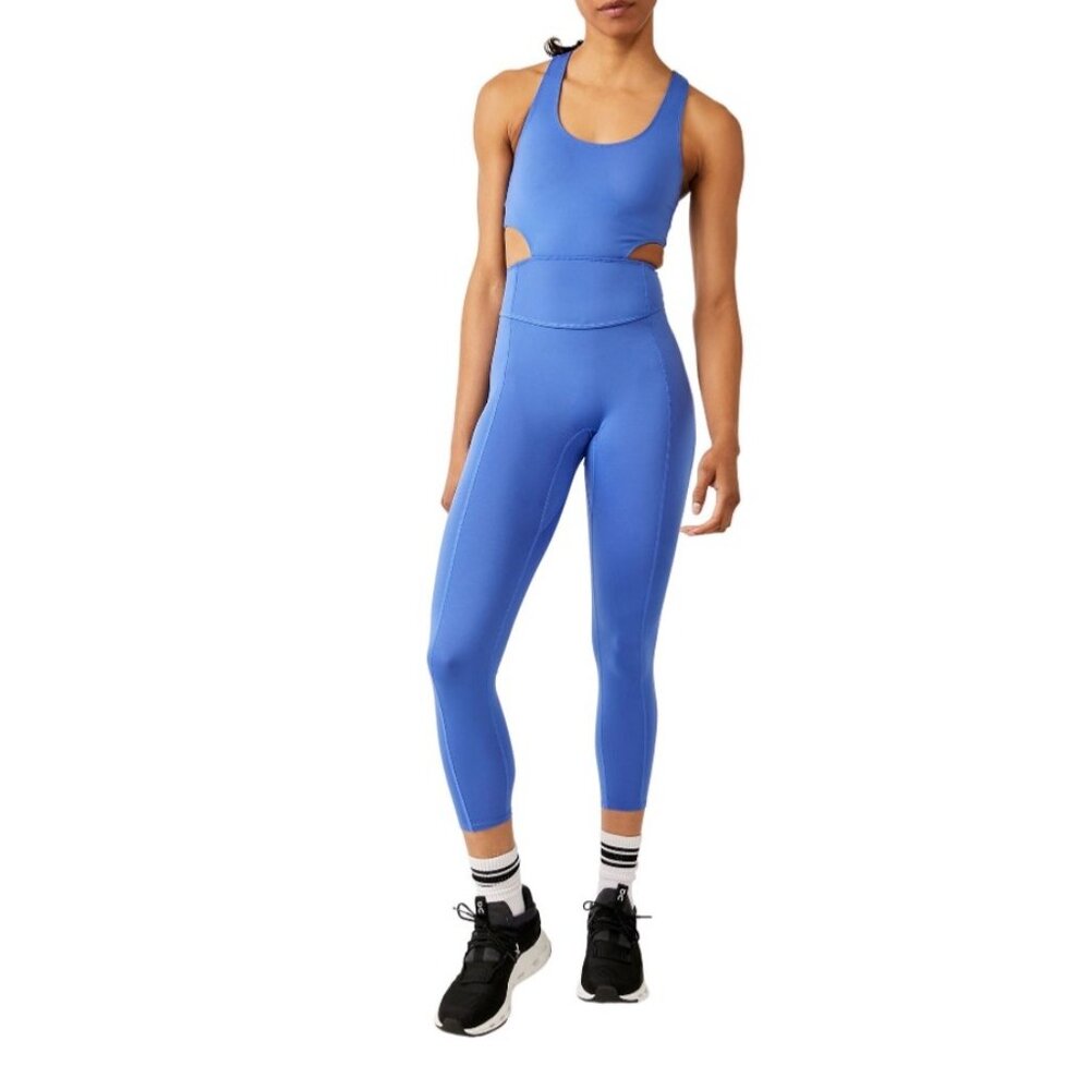 FP Movement by Free People Blue Bodysuit